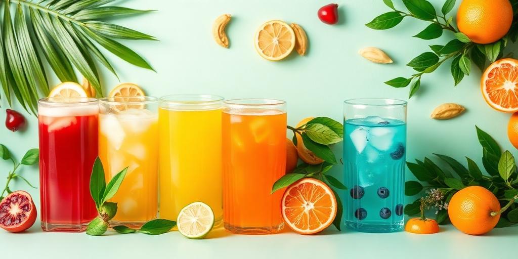 The Trend Towards Functional Beverages for Health and Wellness